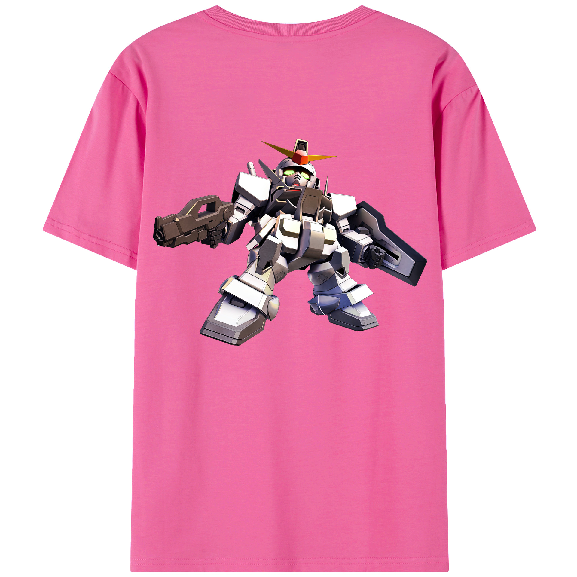 （画像用） 機動戦士ガンダム Mobile Suit Gundam レディース半袖Tシャツ(バックプリント)
